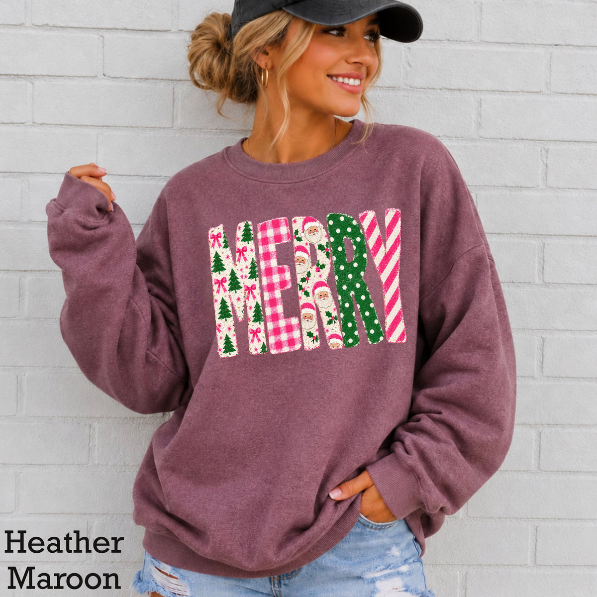 Merry Christmas Crewneck Sweatshirt