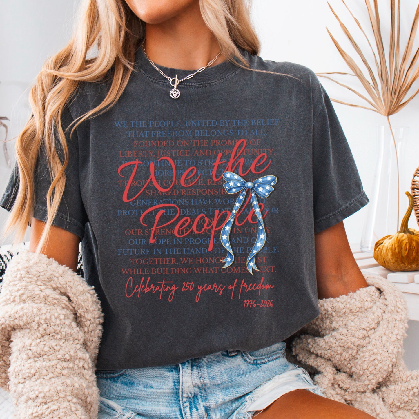 We The People Comfort Color Graphic Tee