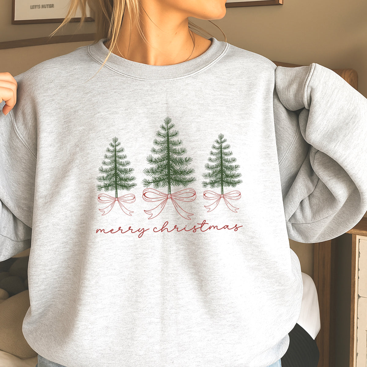Merry Christmas Crewneck Sweatshirt