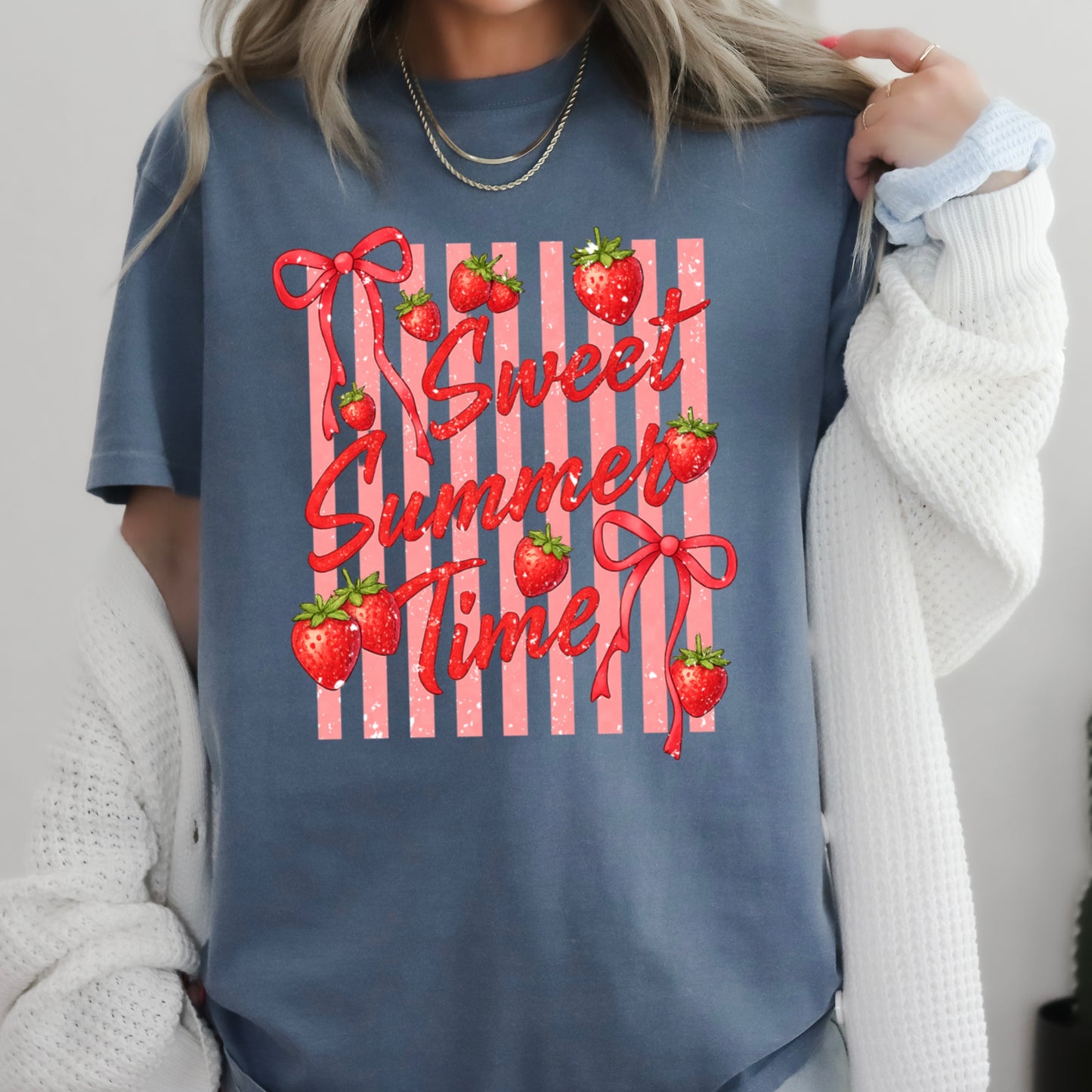 Sweet Summertime Comfort Color Graphic Tee