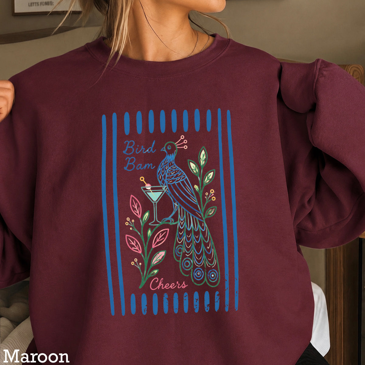 Mahjong Bam Bird Sweatshirt