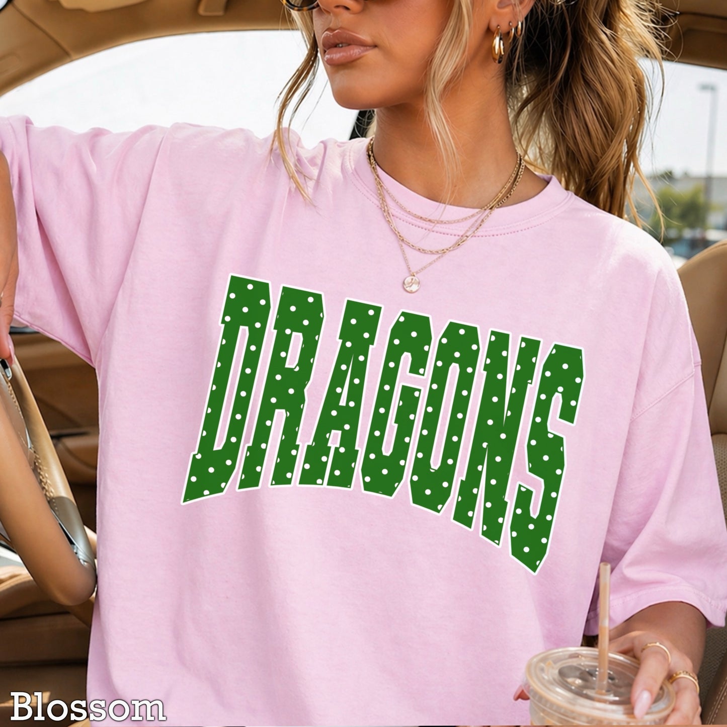 Dragons Comfort Color Graphic Tee
