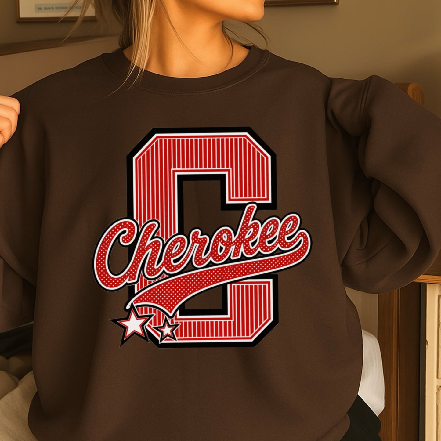 Cherokee Warriors Crewneck Sweatshirt
