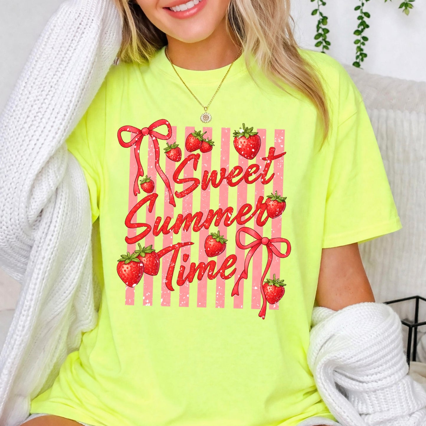 Sweet Summertime Comfort Color Graphic Tee