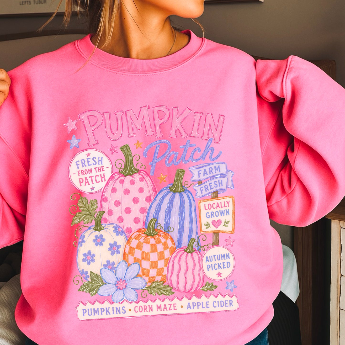 Pumpkin Patch Crewneck Sweatshirt