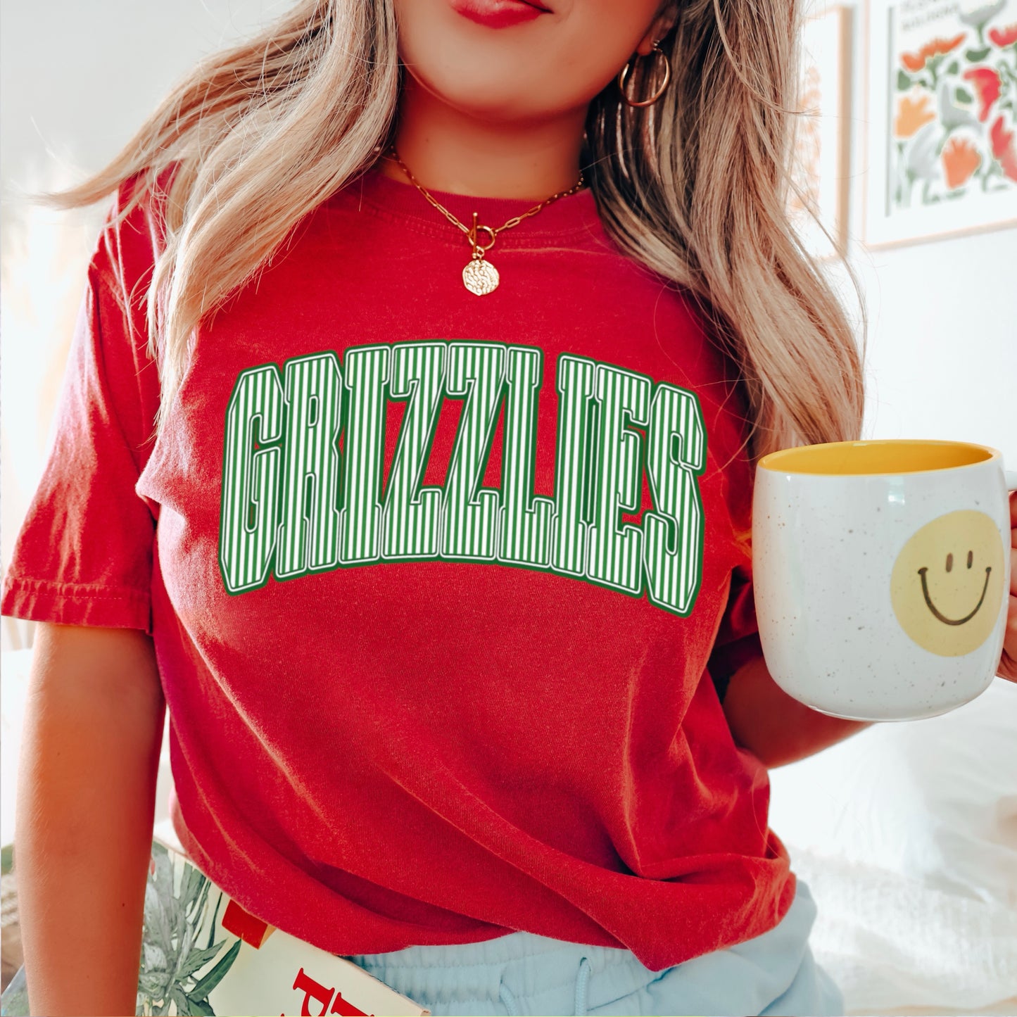 Grizzlies Comfort Color Graphic Tee