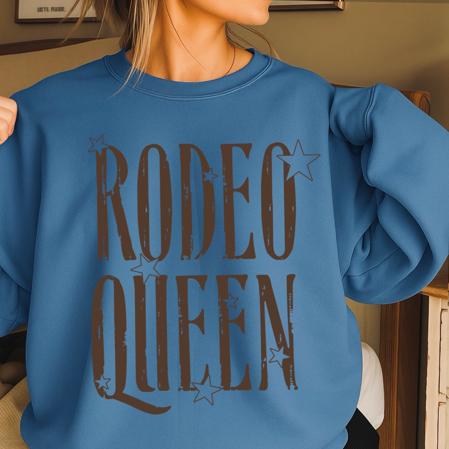 Rodeo Queen Crewneck Sweatshirt