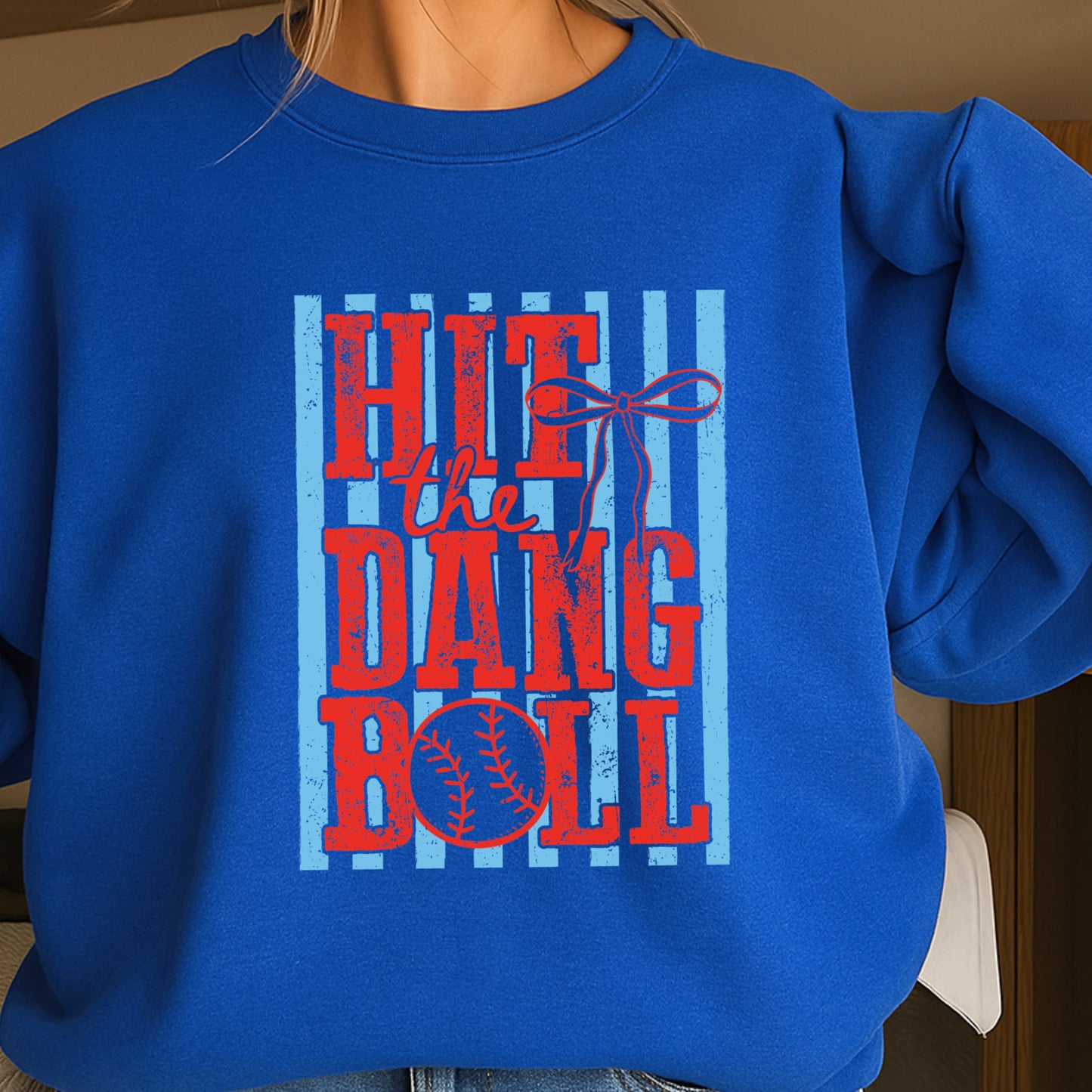 Hit The Dang Ball Crewneck Sweatshirt