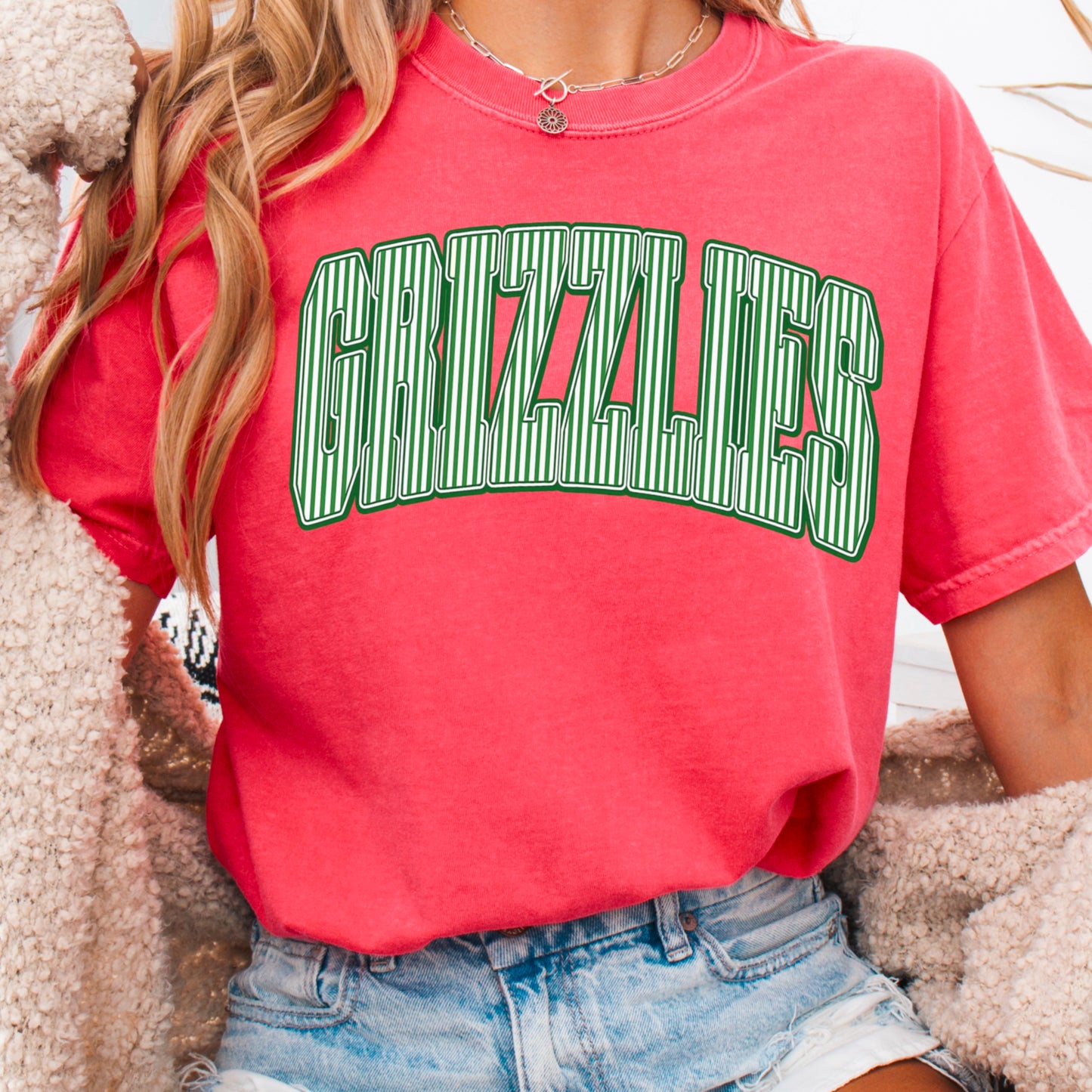 Grizzlies Comfort Color Graphic Tee