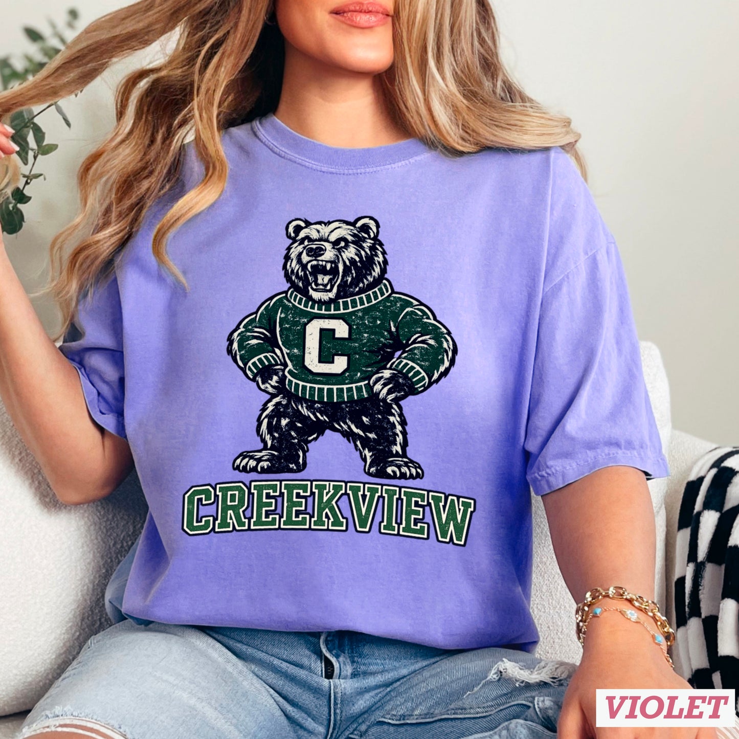 Creekview Comfort Color Graphic Tee