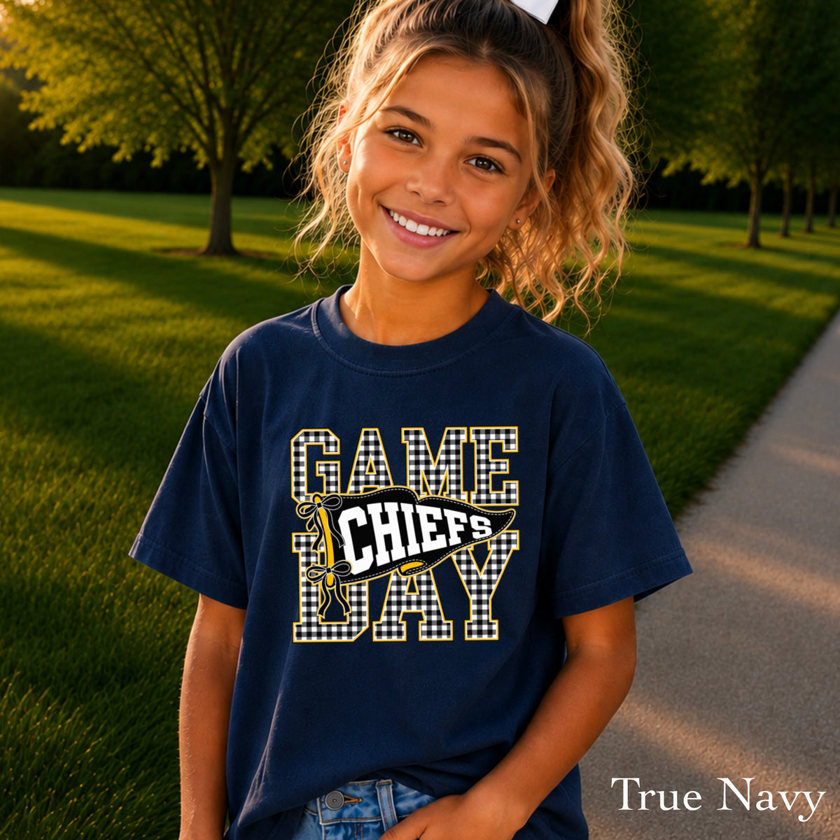 Chiefs Youth Comfort Color T-Shirt