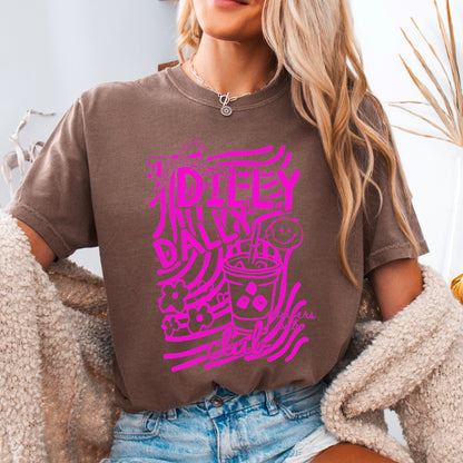 Dilly Dally Club Comfort Color Graphic Tee