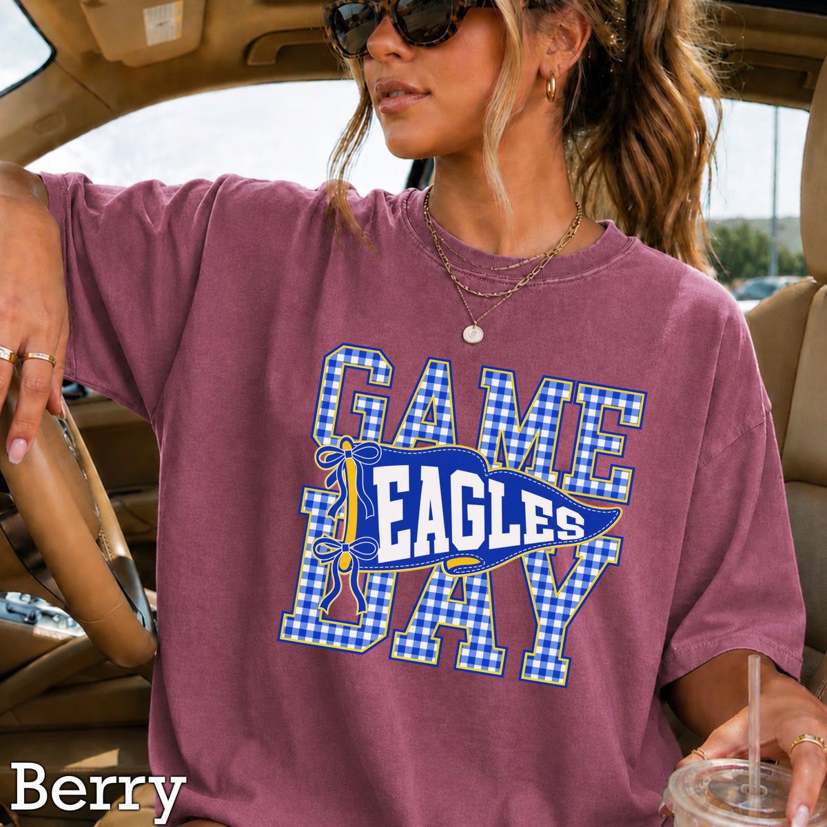 Eagles  Comfort Color Graphic Tee