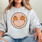 Leopard Face Pumpkin Crewneck Sweatshirt