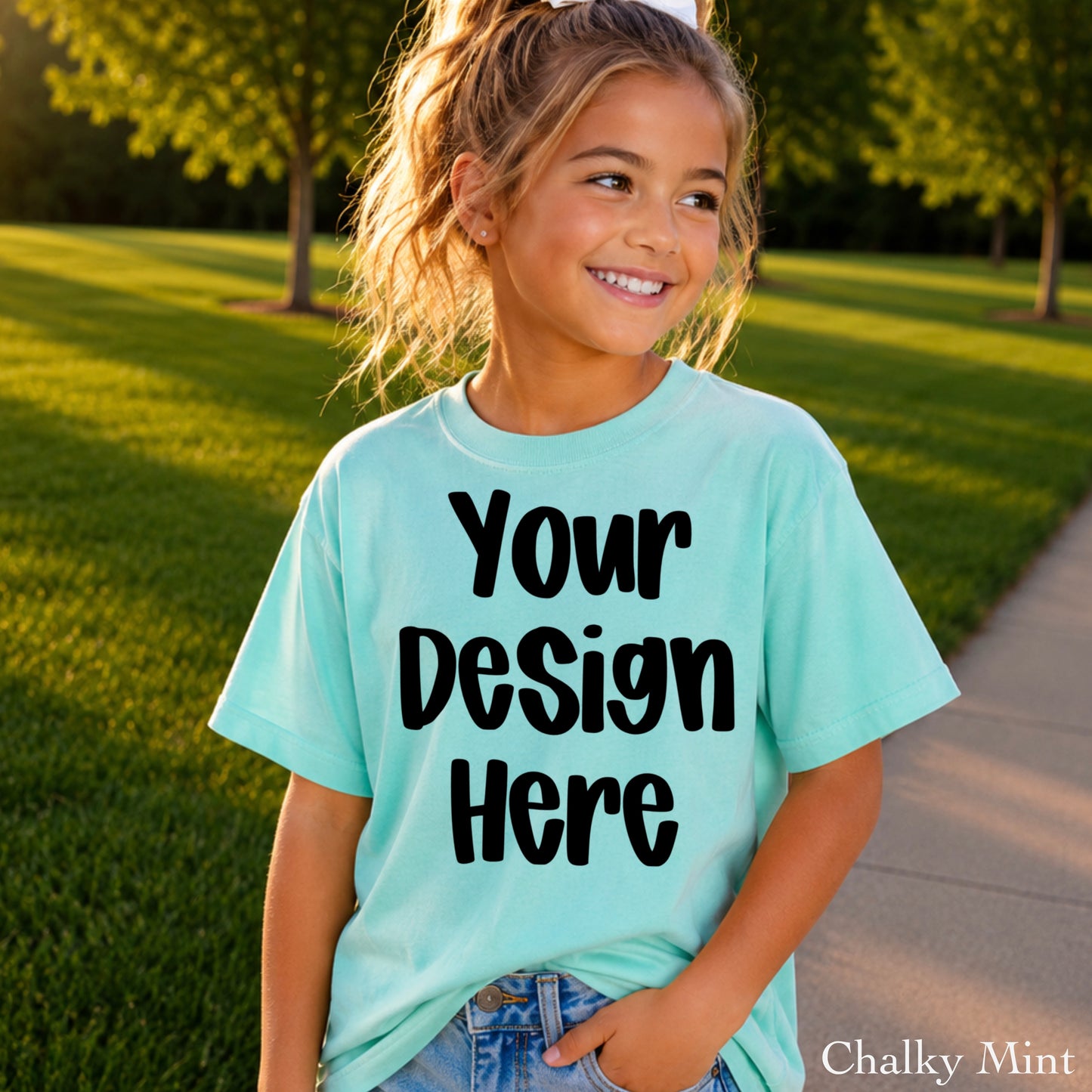 Custom Youth Print On Demand Comfort Color T-Shirt