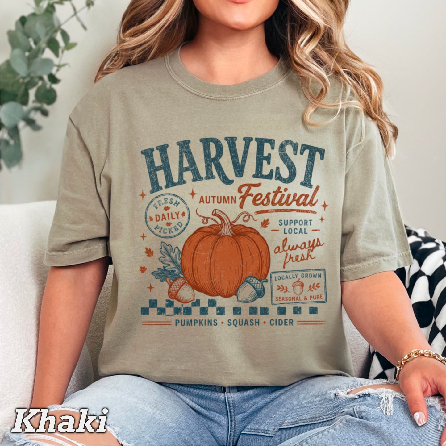 Harvest Festival Comfort Color Graphic Tee