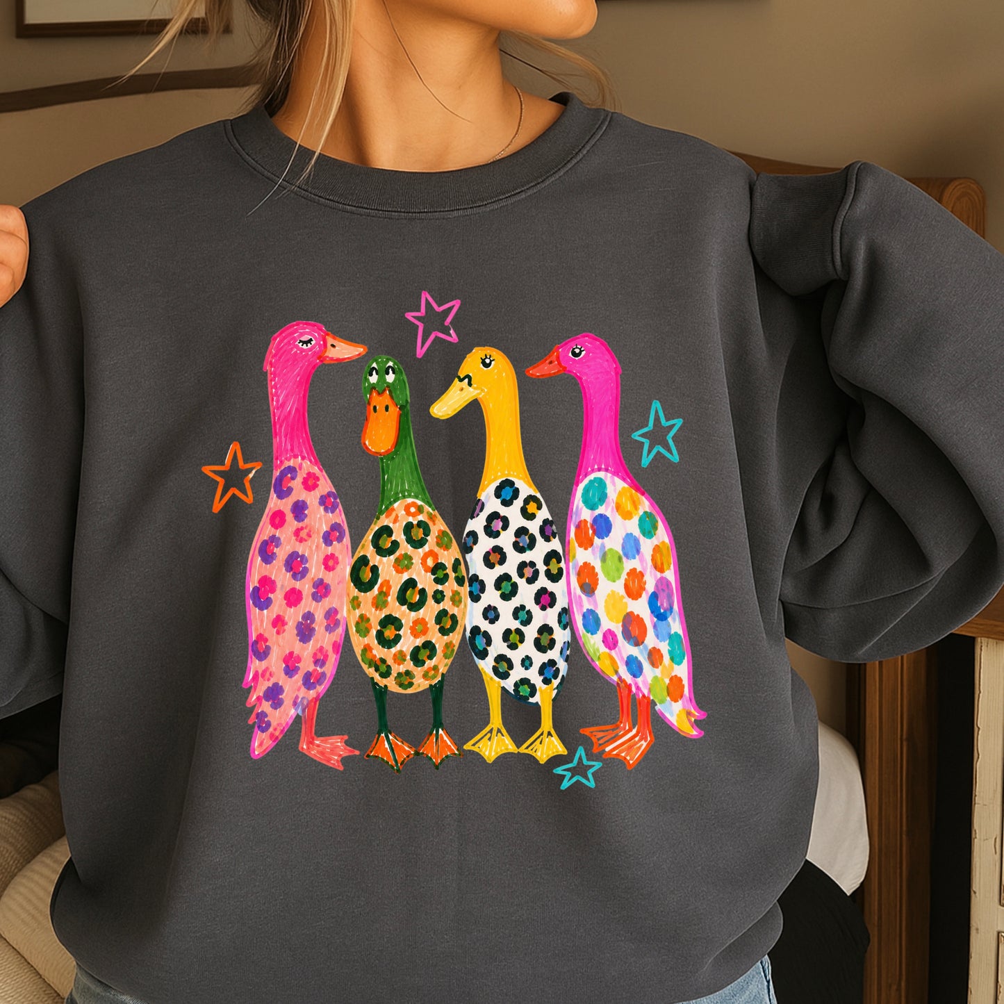 Mallard Ducks Crewneck Sweatshirt