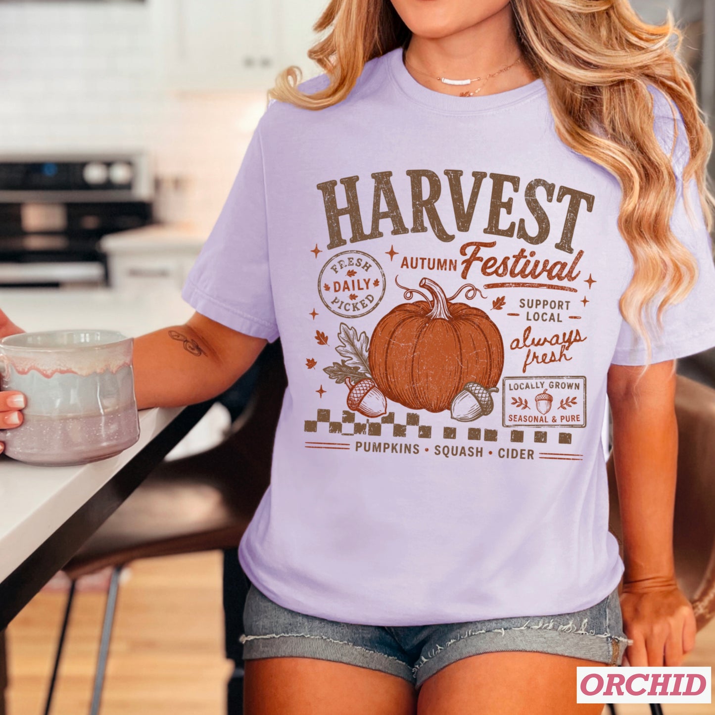 Harvest Festival Comfort Color Graphic Tee