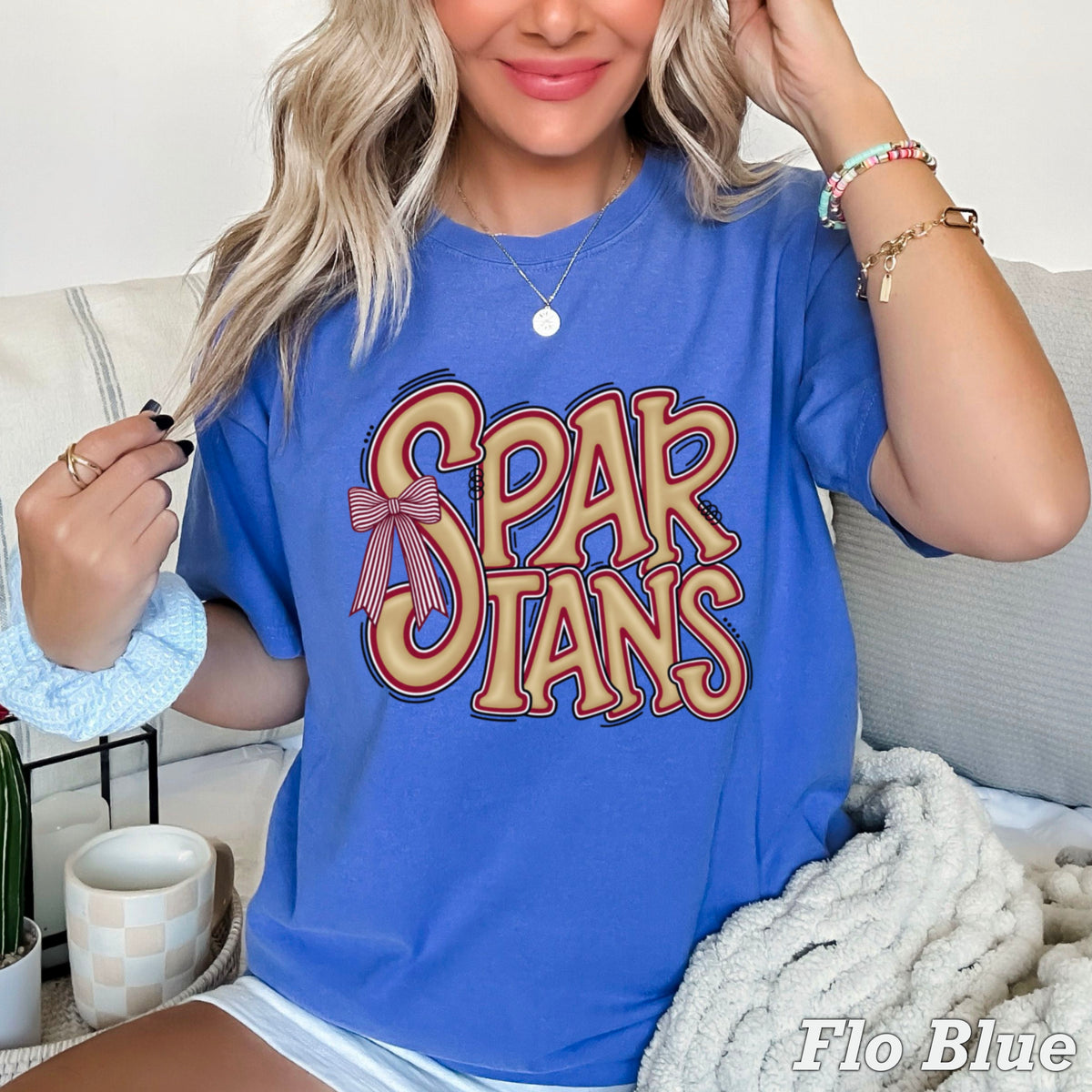 Spartans Comfort Color Graphic Tee