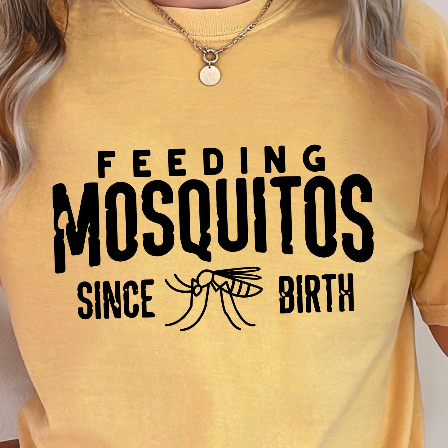 Feeding Mosquitoes Comfort Color Graphic Tee