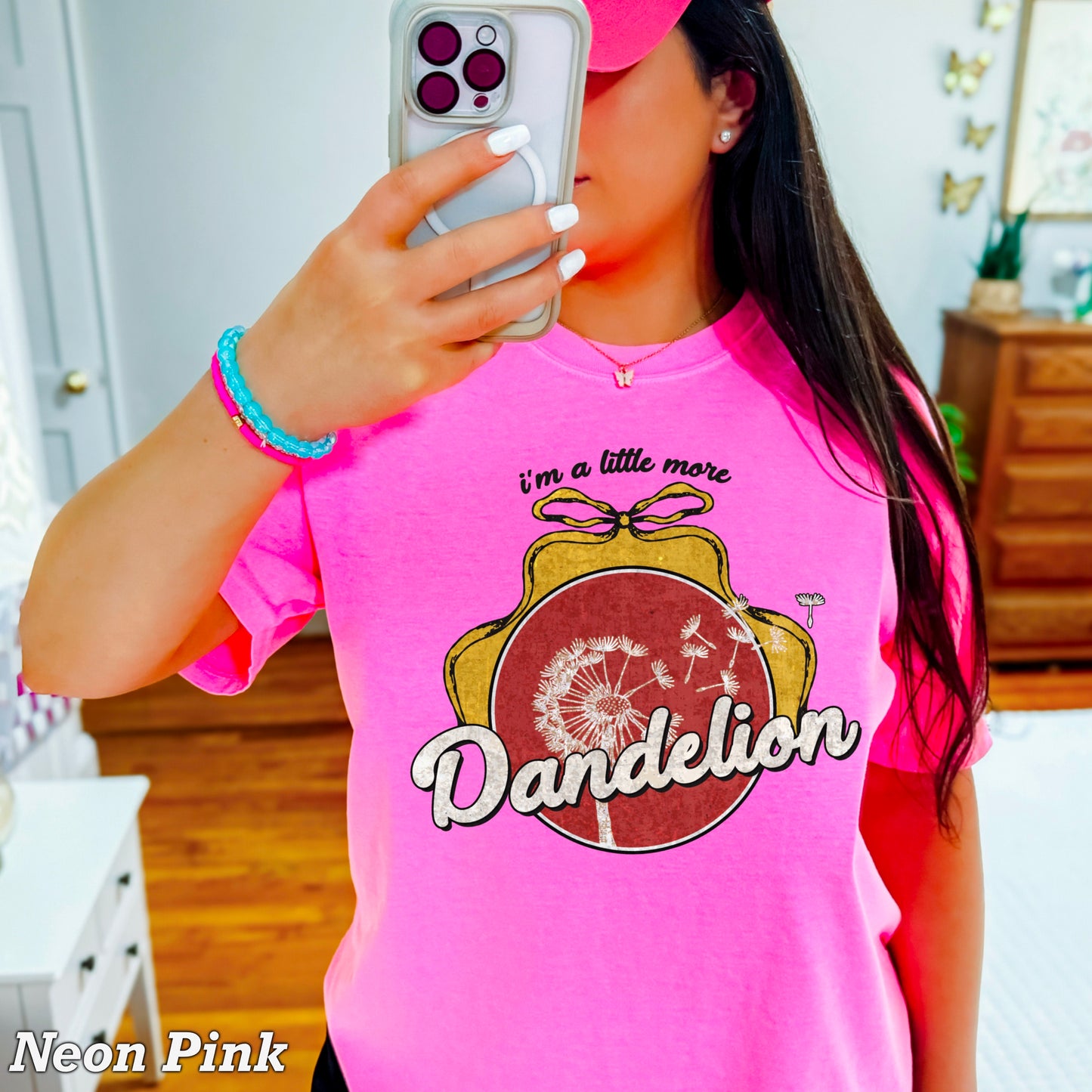 I’m A Little More Dandelion Comfort Color Graphic Tee