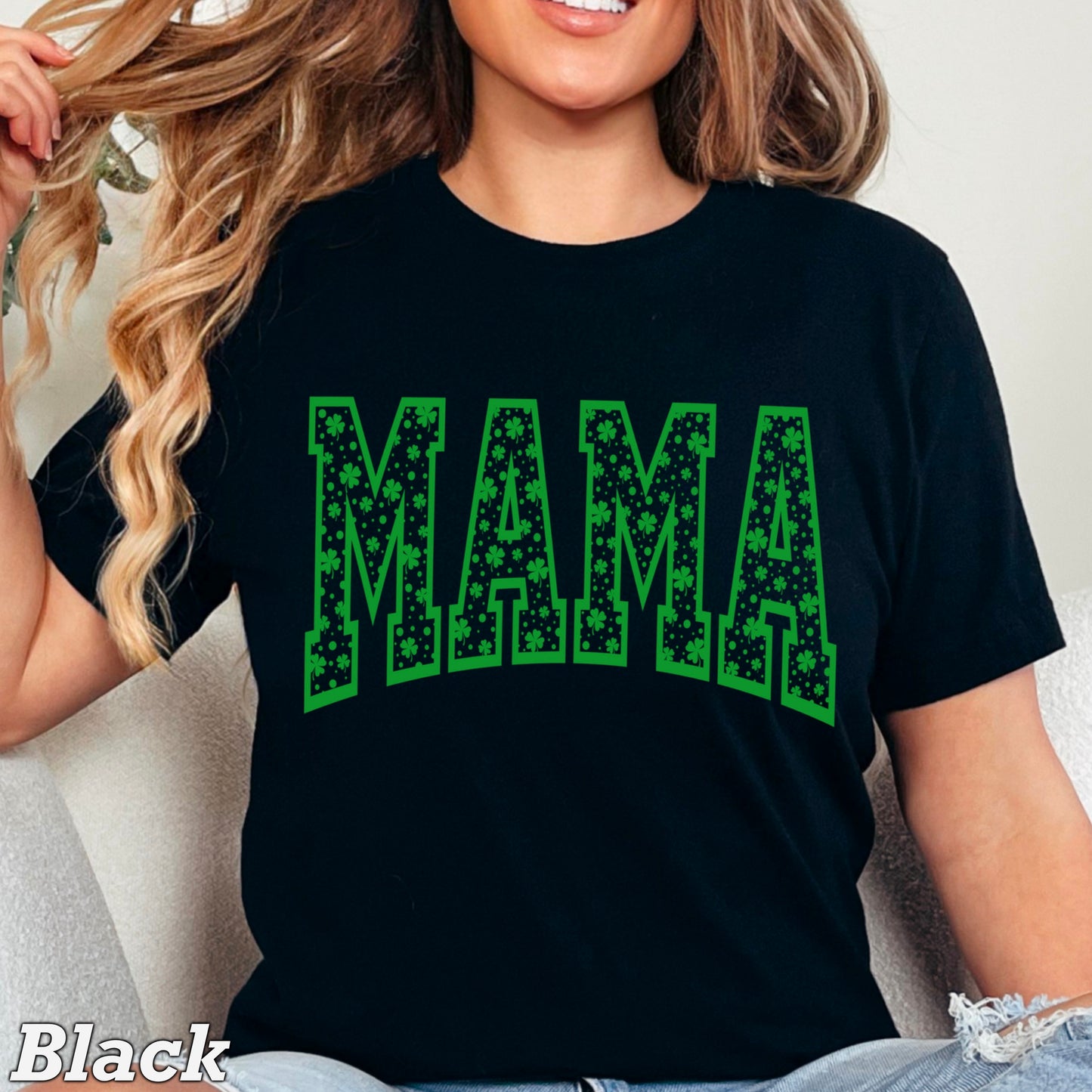 Mama St. Patrick’s Day Comfort Color Graphic Tee