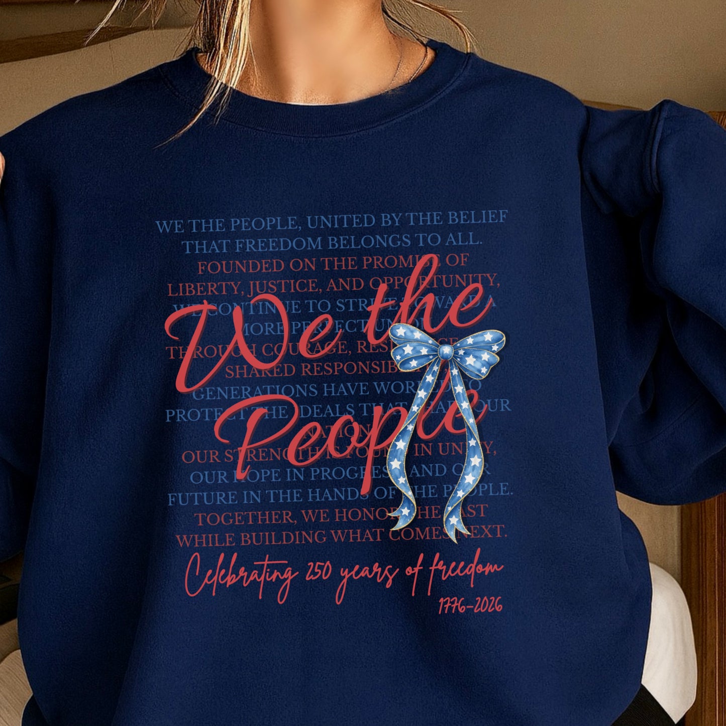 We The People Crewneck Sweatshirt