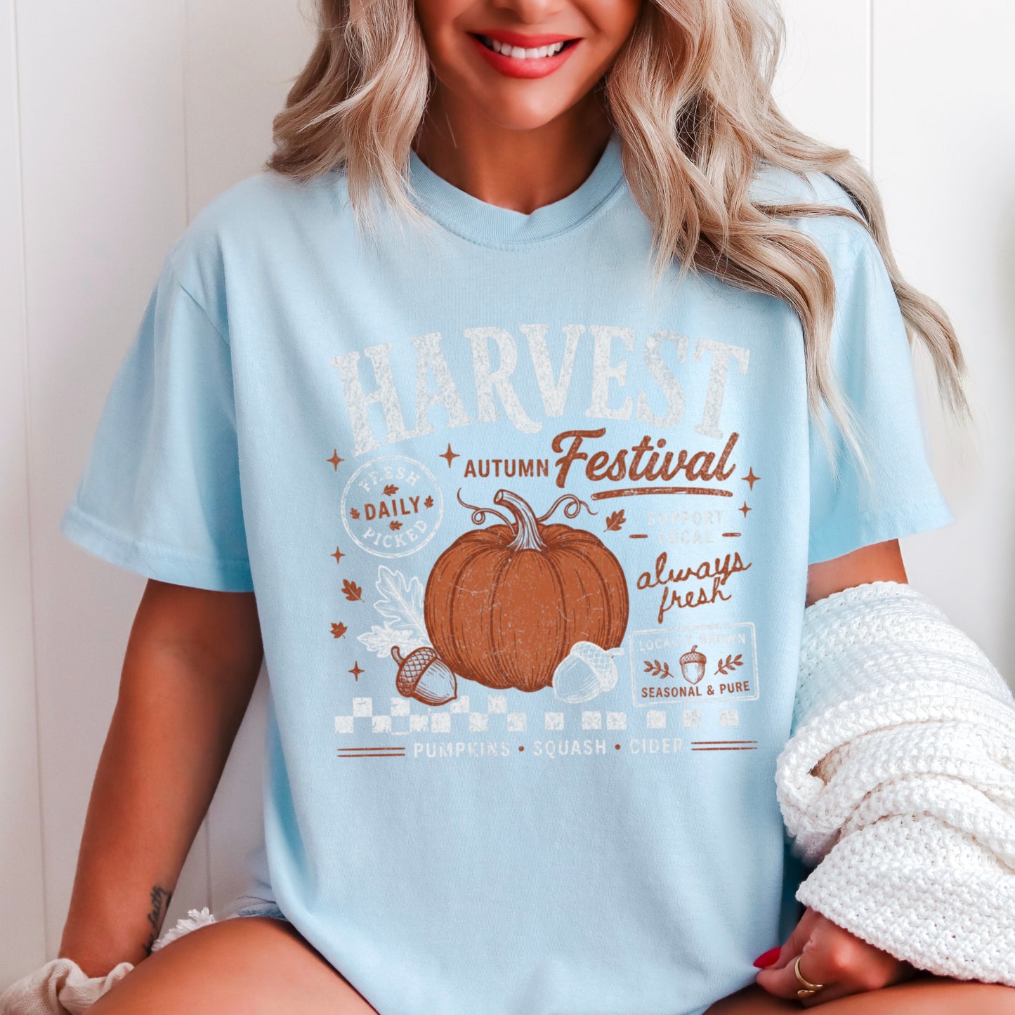 Harvest Festival Comfort Color Graphic Tee