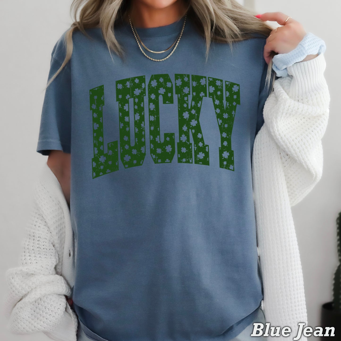 Lucky St. Patrick’s Day Comfort Color Graphic Tee