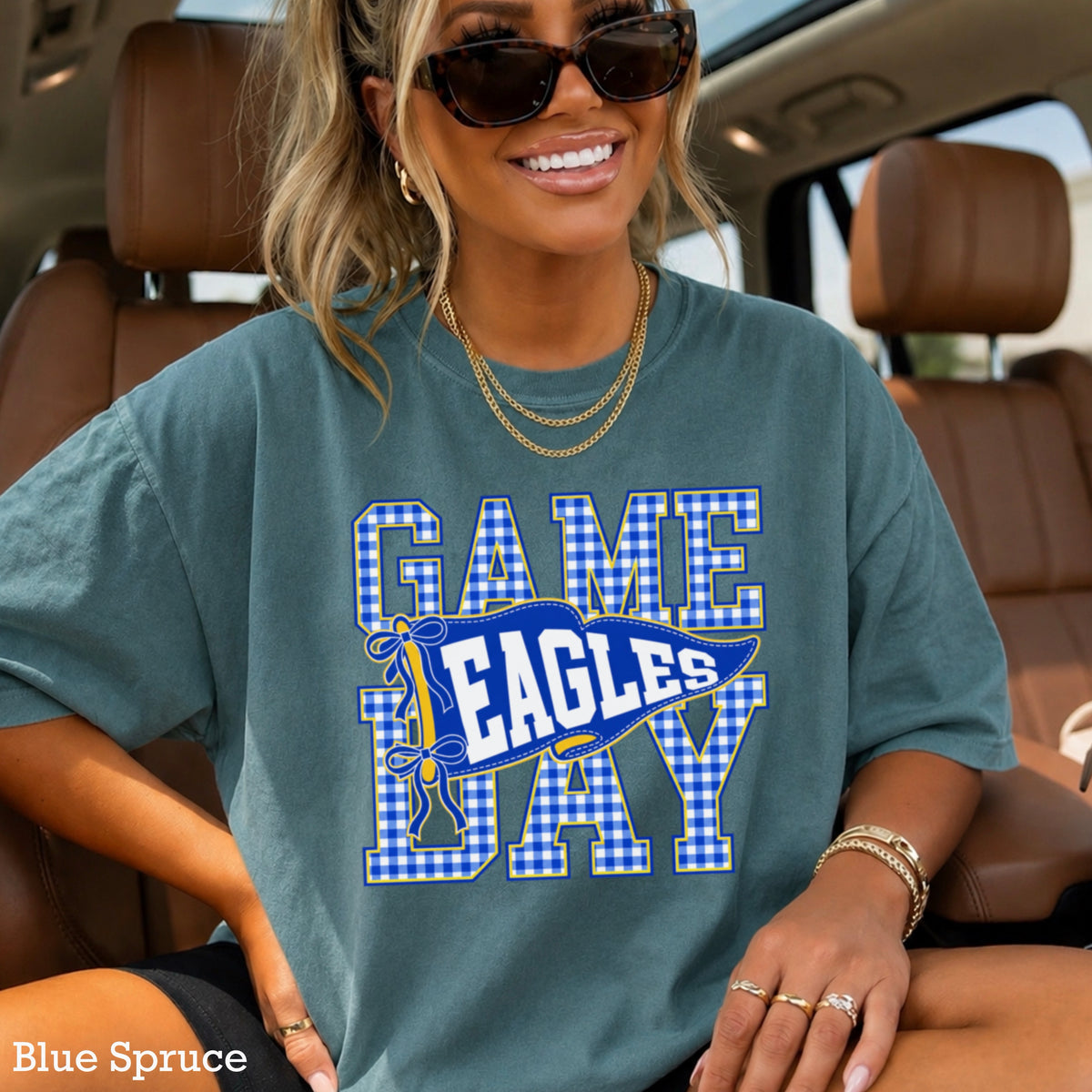 Eagles  Comfort Color Graphic Tee