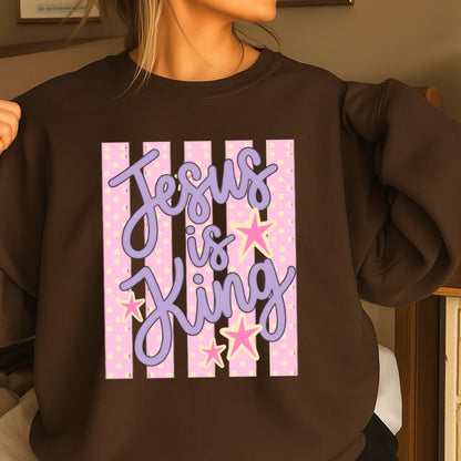 Jesus Is King Crewneck Sweatshirt