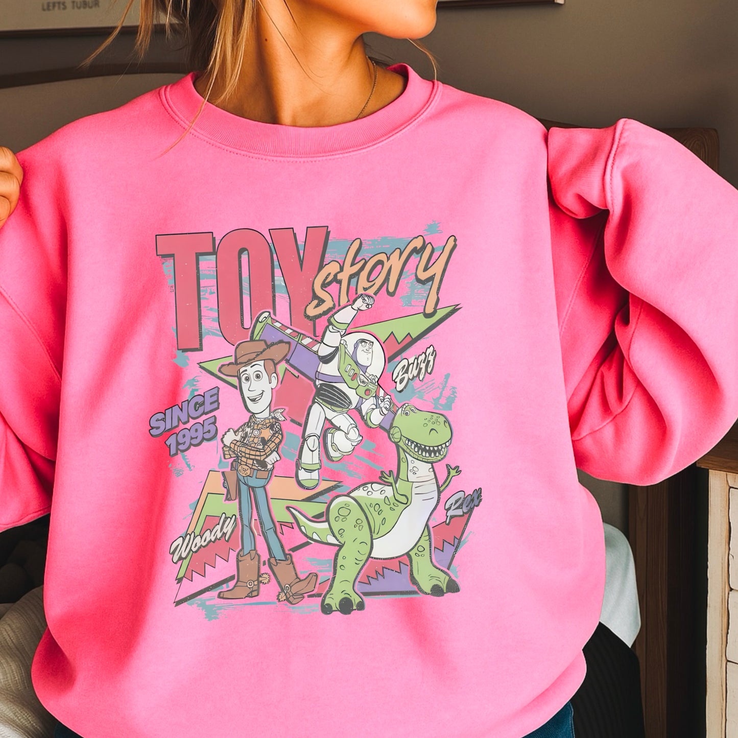 Retro 1995 Toy Version Crewneck Sweatshirt