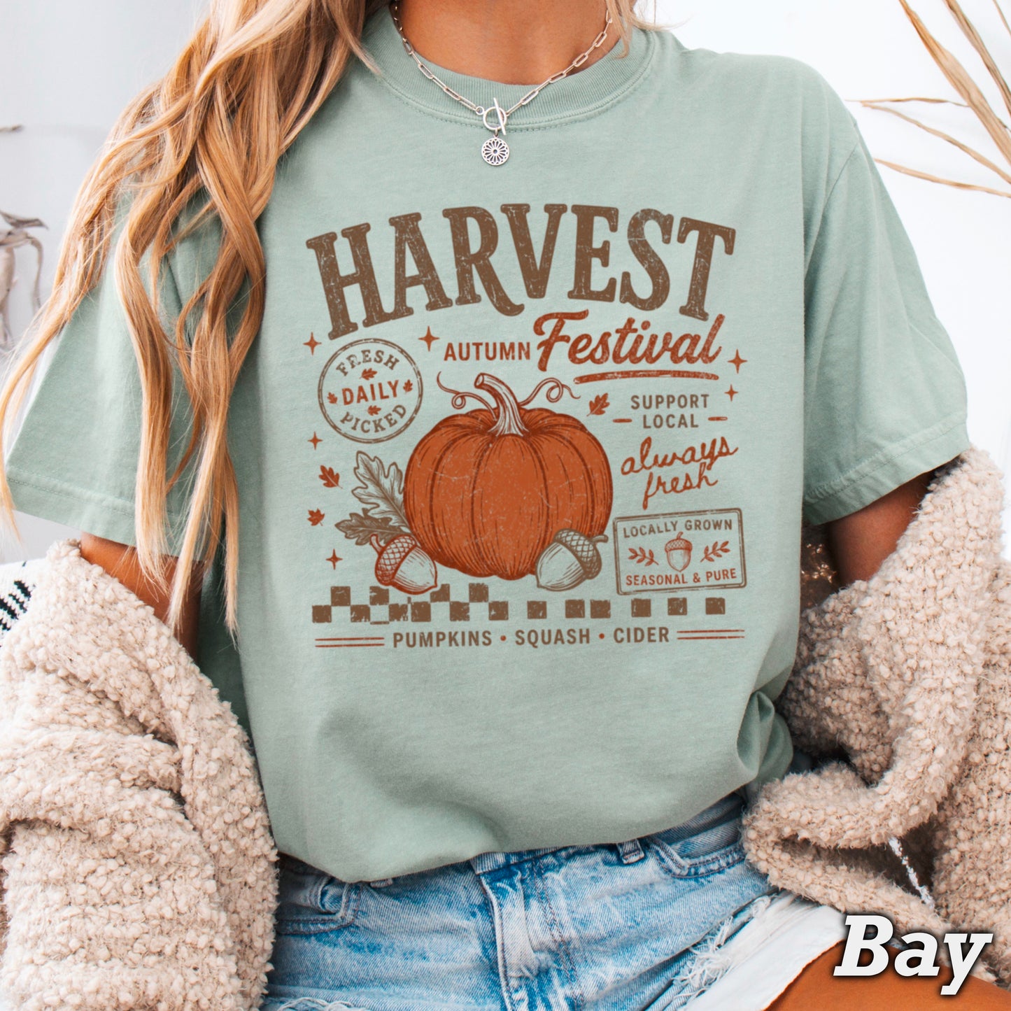 Harvest Festival Comfort Color Graphic Tee