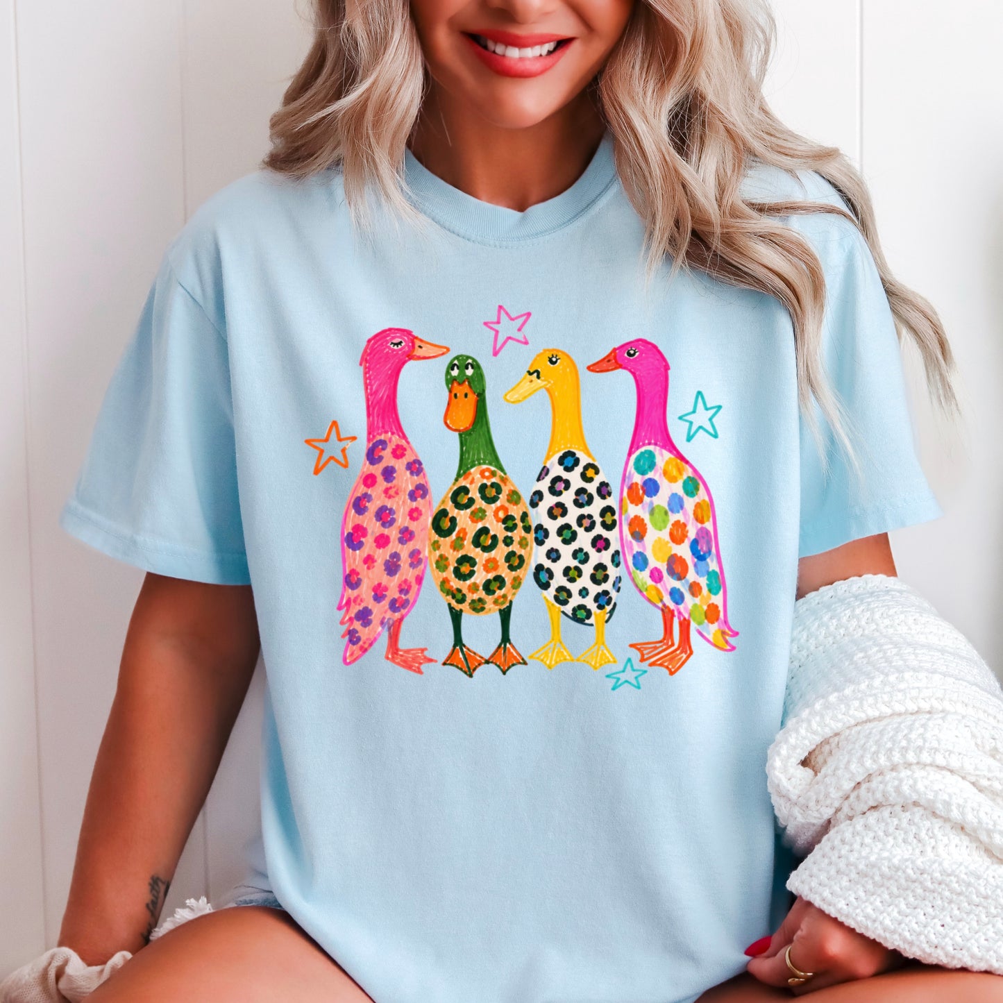 Mallard Ducks Comfort Color Graphic Tee