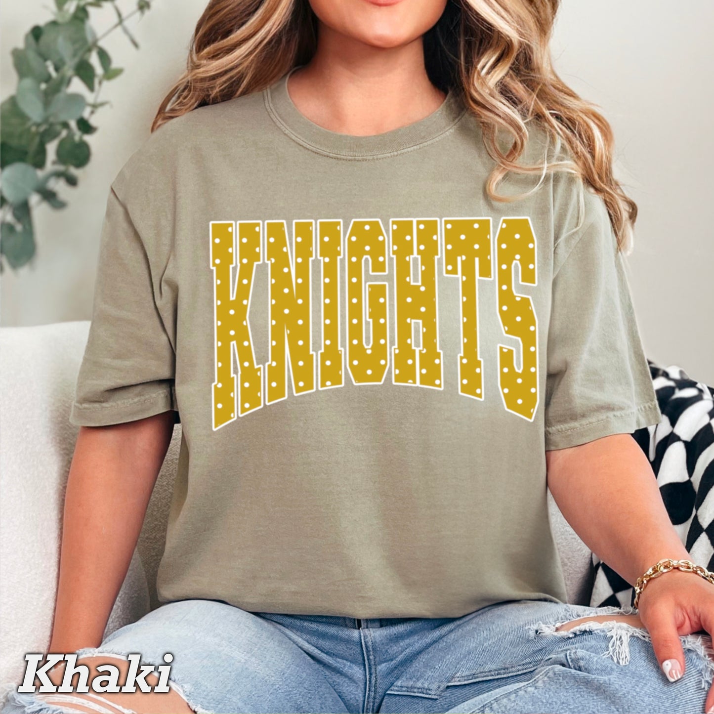 Knights Comfort Color Graphic Tee