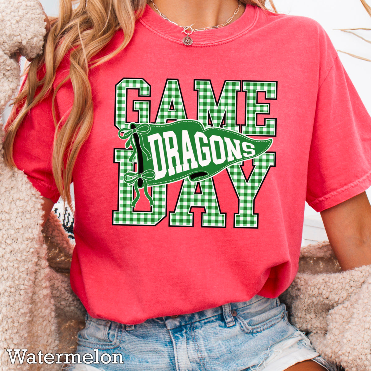 Dragons Comfort Color Graphic Tee