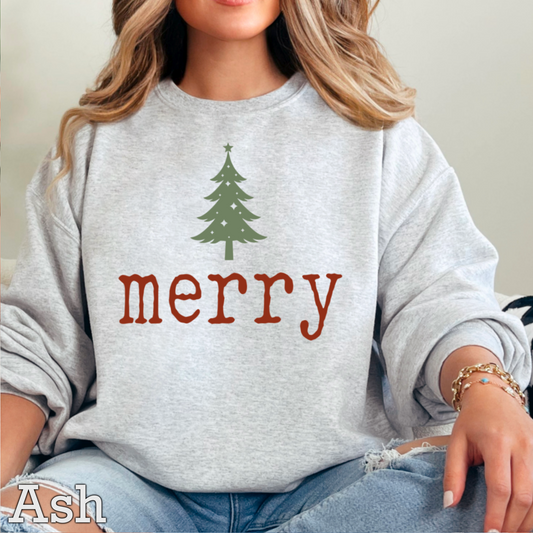 Merry Crewneck Sweatshirt