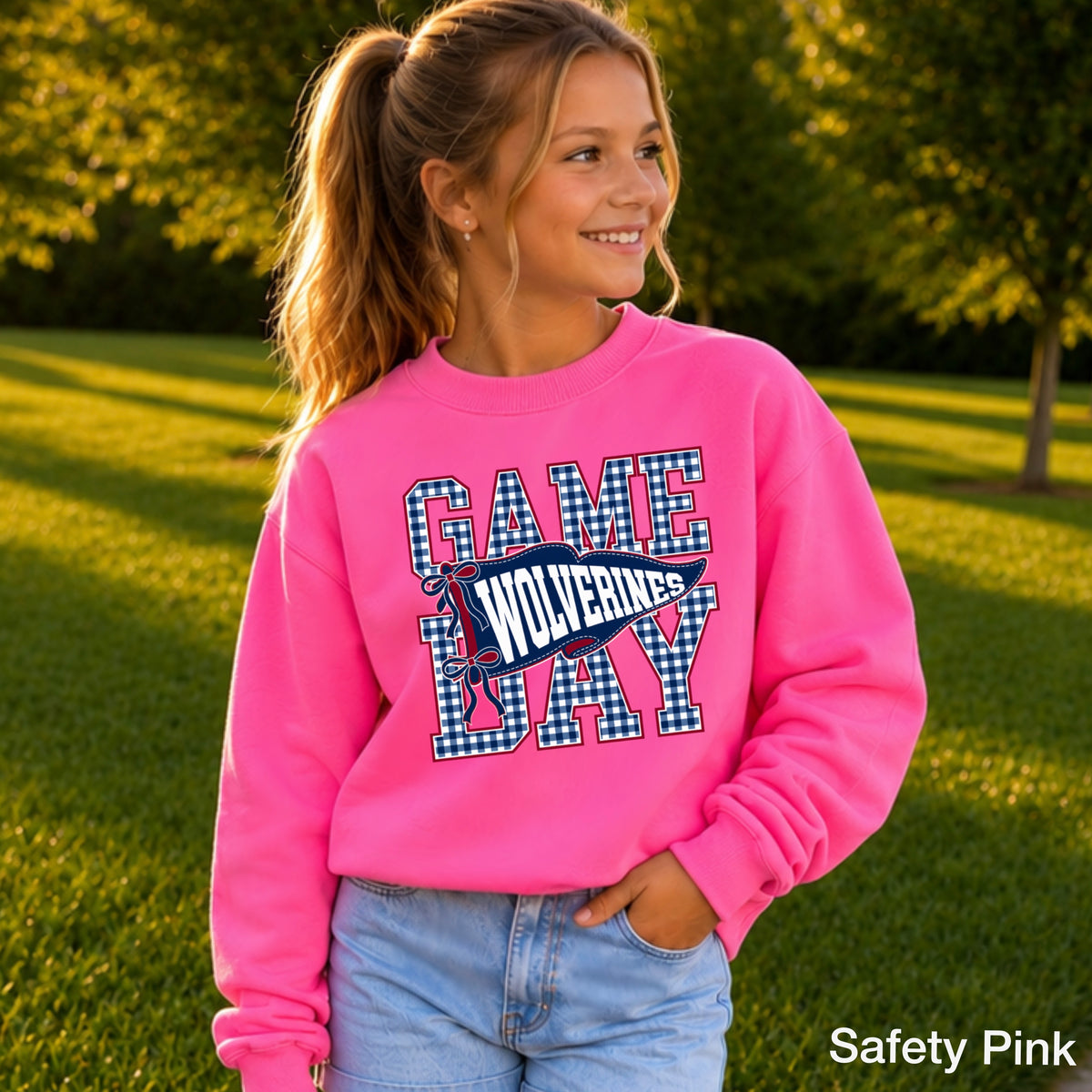 Wolverines Youth Crewneck Sweatshirt