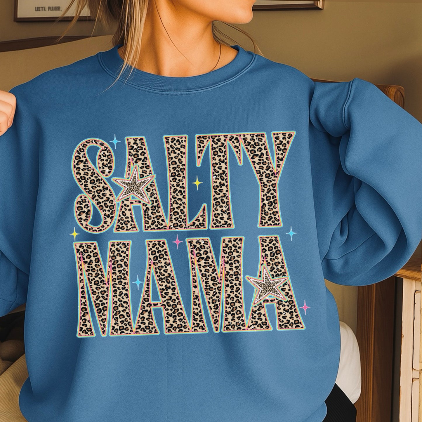 Salty Mama Crewneck Sweatshirt