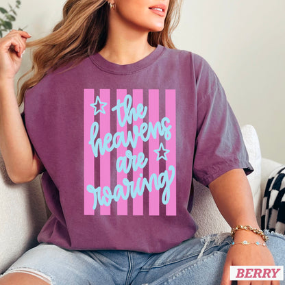 The Heavens Are Roaring Comfort Color Graphic Tee