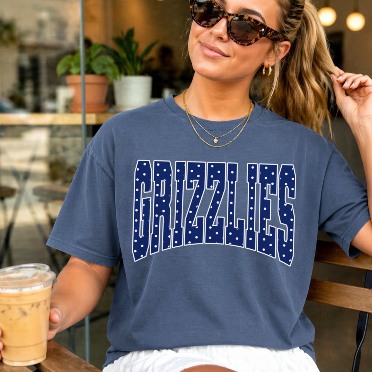 Grizzlies Comfort Color Graphic Tee