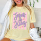 Jesus Is King Comfort Color Graphic Tee