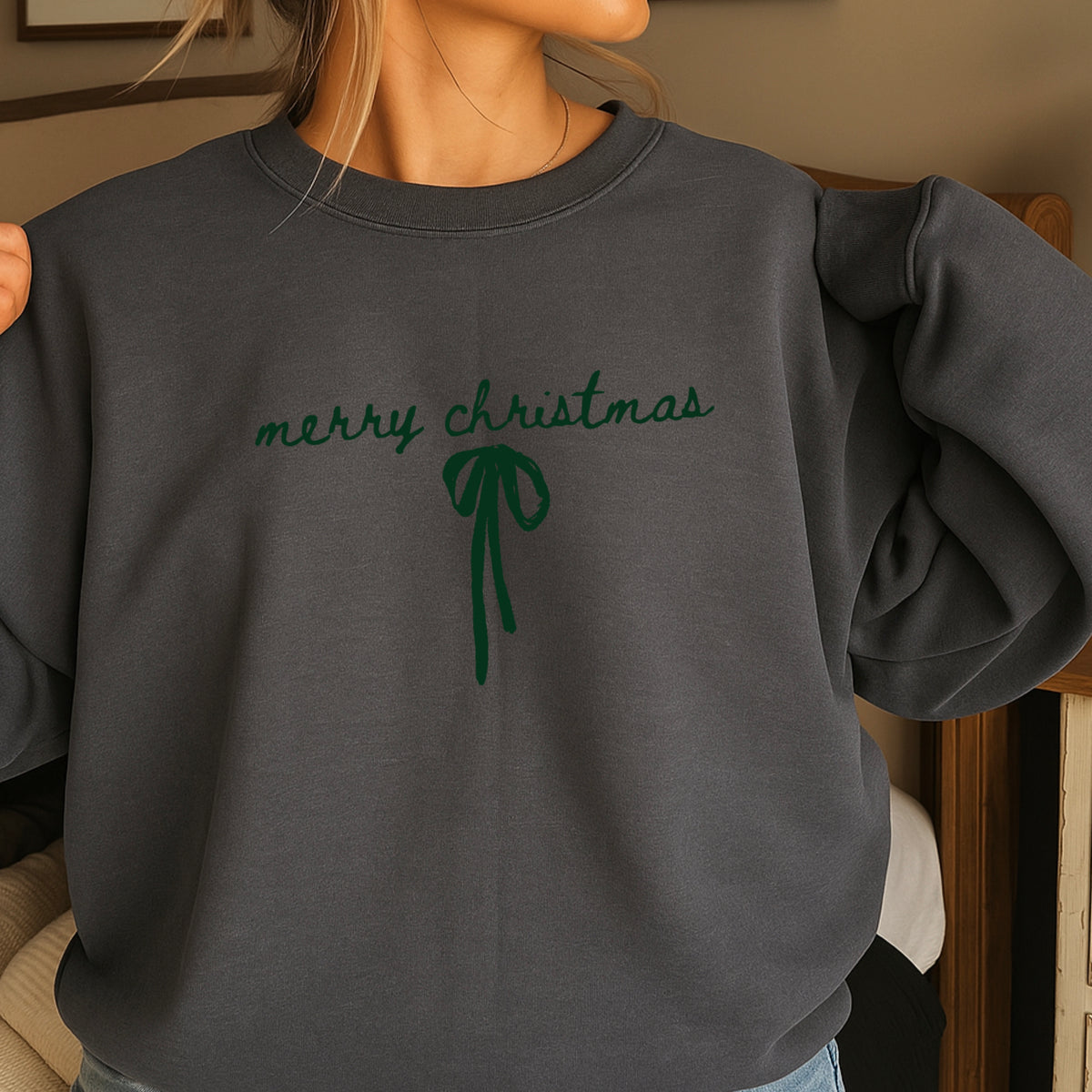 Merry Christmas Crewneck Sweatshirt