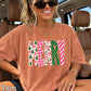 Merry Christmas Comfort Color Graphic Tee