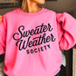 Sweater Weather Society Crewneck Sweatshirt