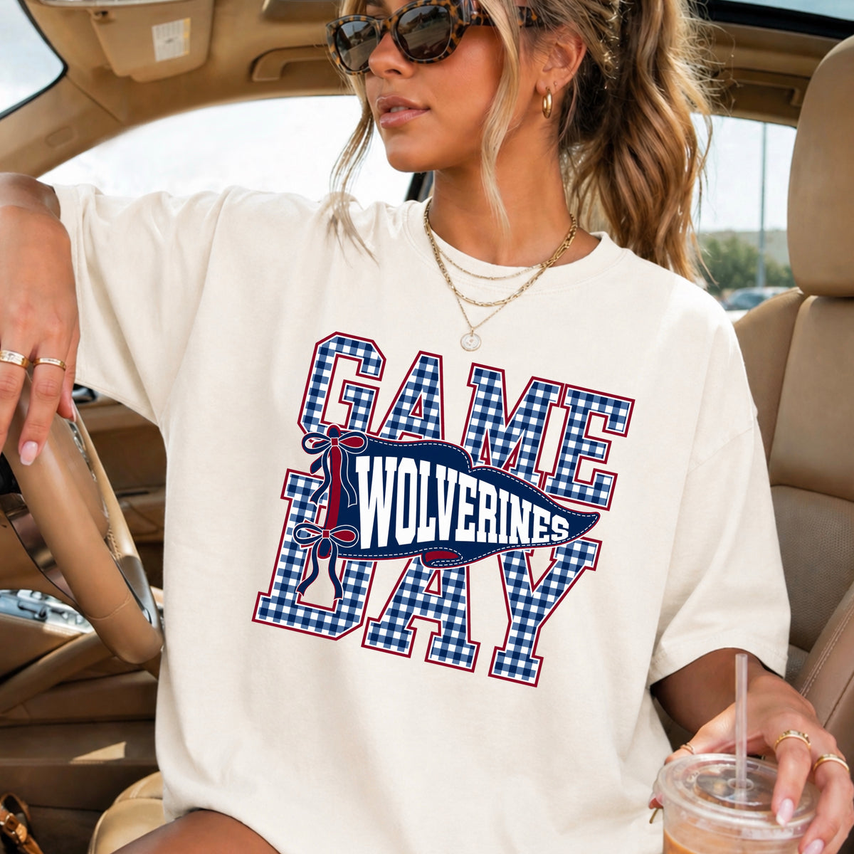 Wolverines Comfort Color Graphic Tee