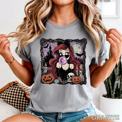 Halloween Princess Halloween Comfort Color Graphic Tee