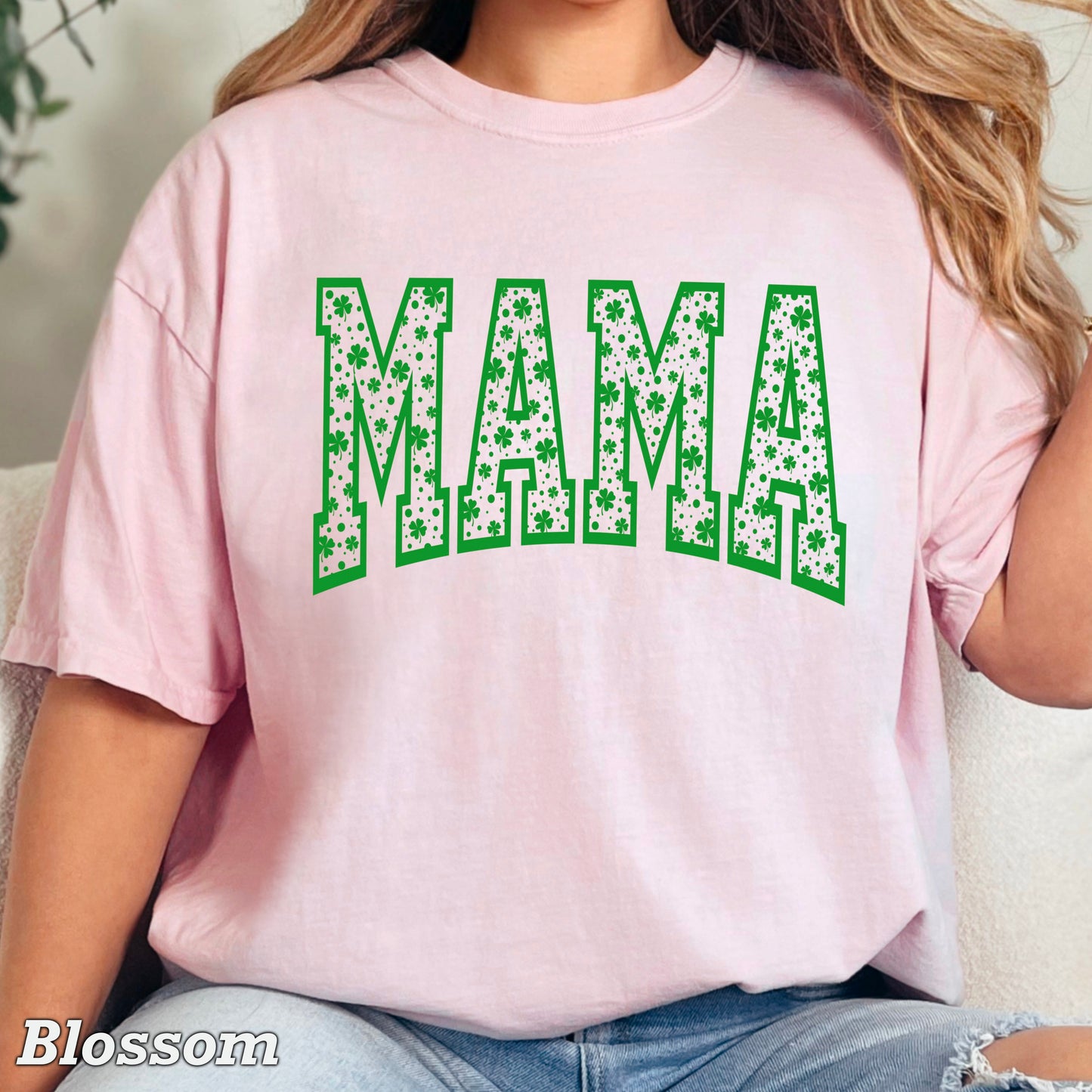 Mama St. Patrick’s Day Comfort Color Graphic Tee