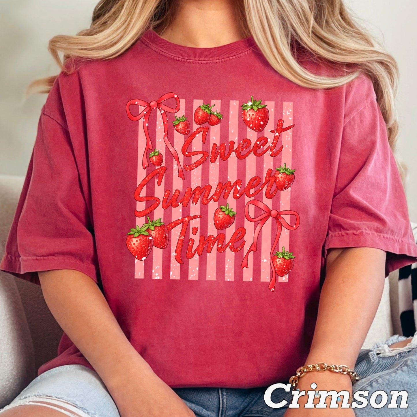 Sweet Summertime Comfort Color Graphic Tee