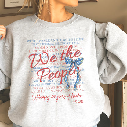 We The People Crewneck Sweatshirt